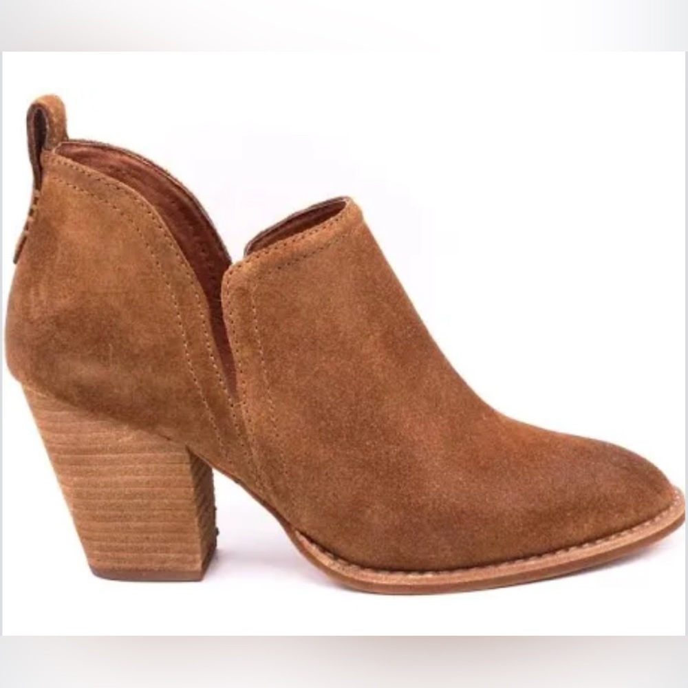 Jeffrey Campbell Tan Suede Ankle Booties